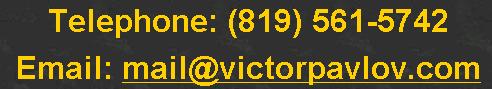 Victor Pavlov phone and Email address
